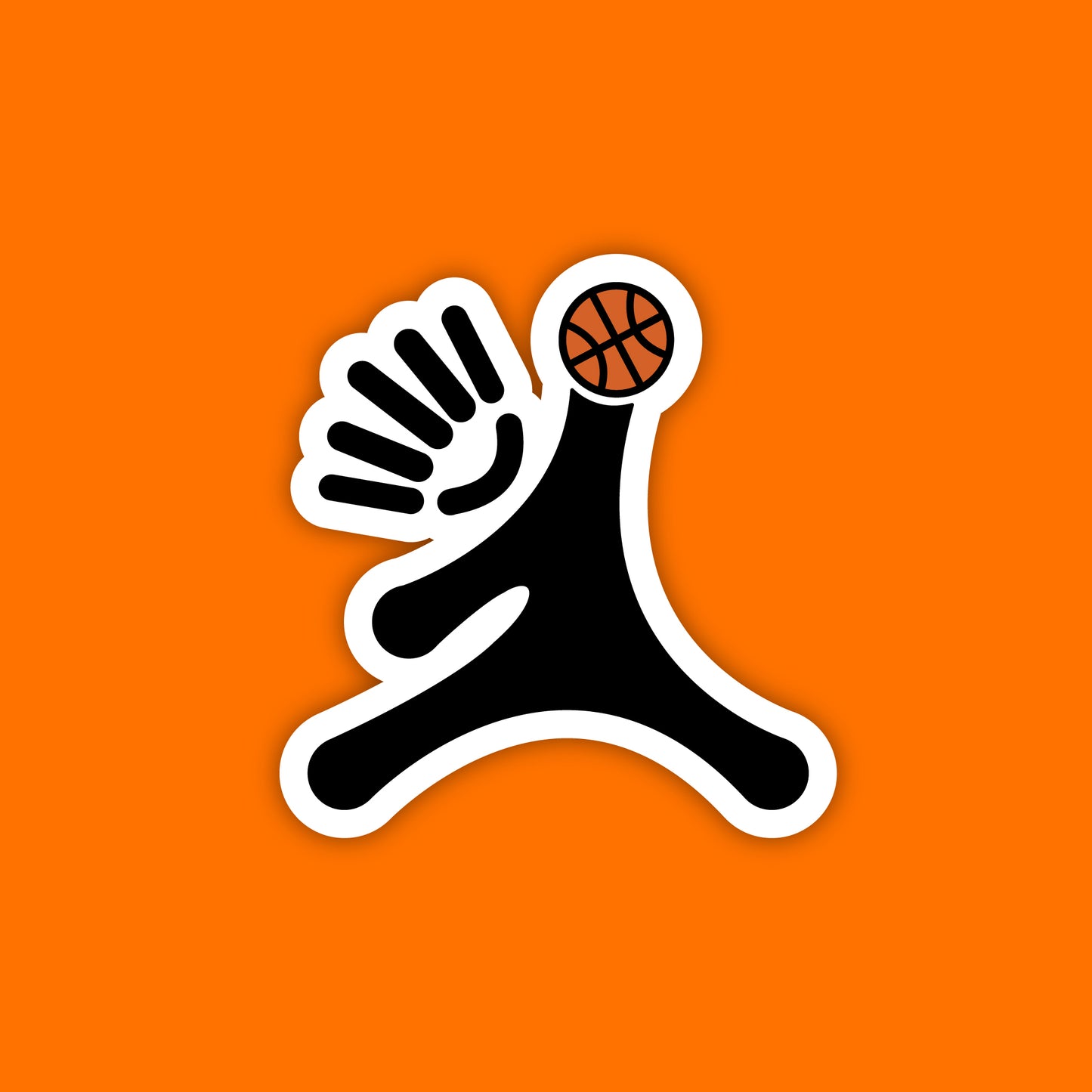 Basketball HydroSticker