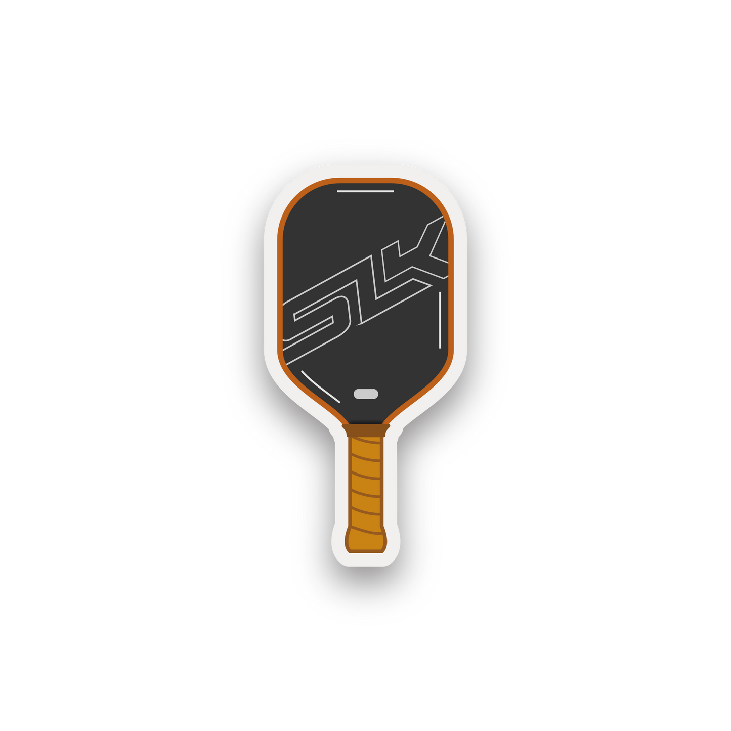 Selkirk HALO Pickleball Paddle Sticker - HALO Orange