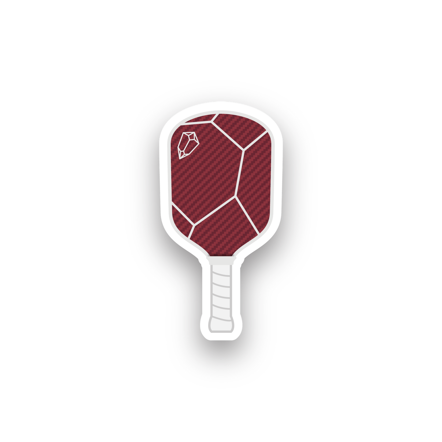 Gem Pickleball Paddle Stickers