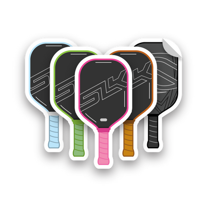 Selkirk HALO and Vanguard Control Pickleball Paddle Stickers - All Styles and Colors